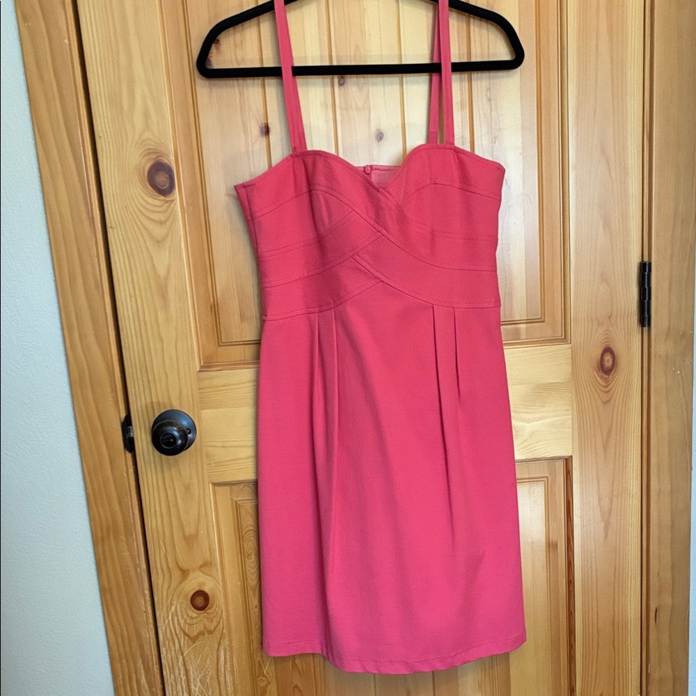 Nanette Lepore Elegant Pink Strapless Dress size 6